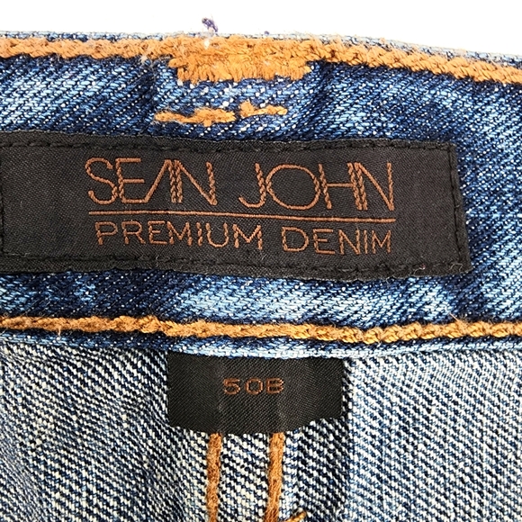 Sean John Jean Shorts. Size 50 - Picture 3 of 7
